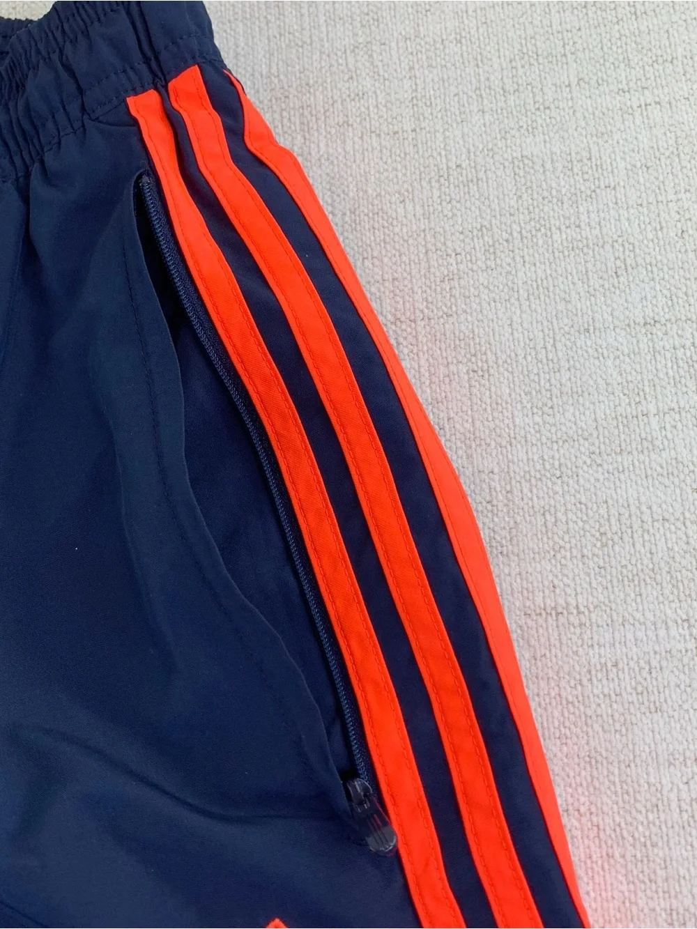 Adidas Predator striped track pants Collegiate Navy blue  Infrared logo